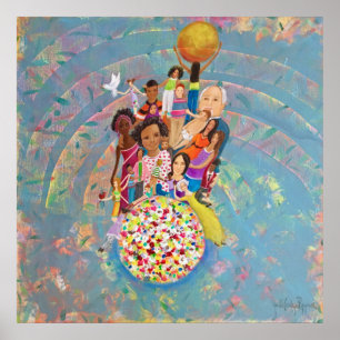 Diversity Originelle Kunst Poster