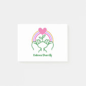 Diversity Post-it Klebezettel (Vorderseite)