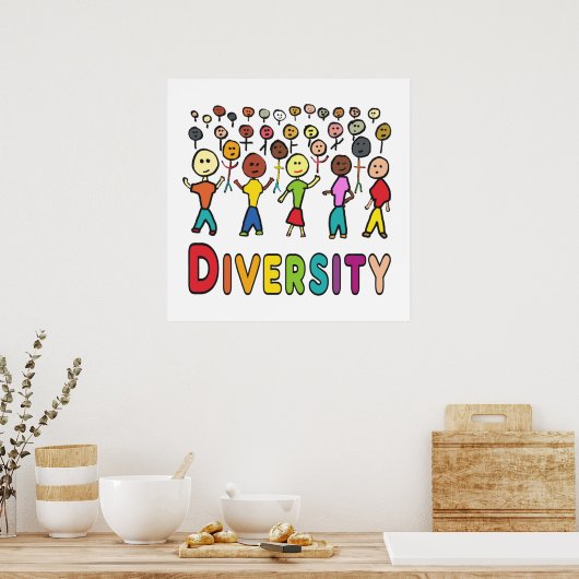 Diversity Poster (Küche)