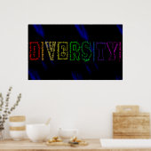 Diversity-Poster Poster (Küche)