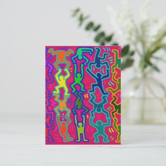 Diversity Postkarte (Stehend Vorderseite)