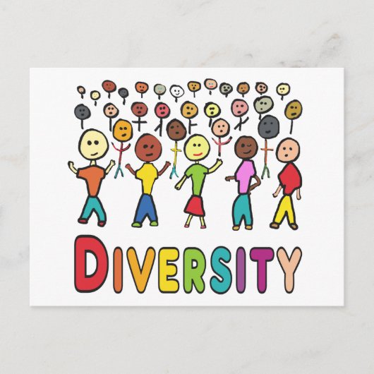 Diversity Postkarte (Vorderseite)