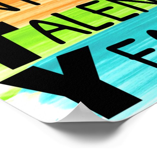 Diversity Rainbow Classroom Poster (Ecke)