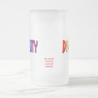 Diversity Rainbow Custom Mattiert Tasse