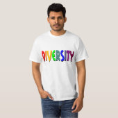 Diversity (Regenbogen) T-Shirt (Vorne ganz)
