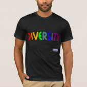 Diversity-Regenbogen-T-Shirt T-Shirt (Vorderseite)