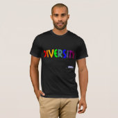 Diversity-Regenbogen-T-Shirt T-Shirt (Vorne ganz)