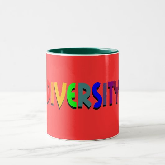 Diversity (Regenbogen) Tasse (Mittel)
