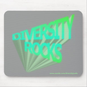 Diversity Rocks (EisNeon) Mousepad