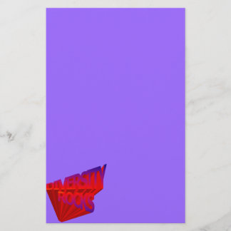 Diversity Rocks Stationery Briefpapier