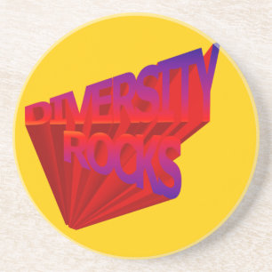Diversity Rocks Untersetzer