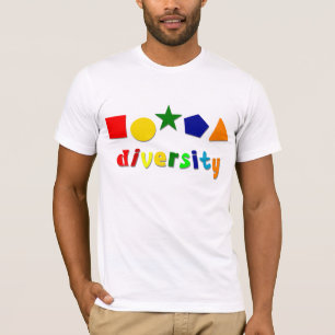 Diversity Shapes T - Shirt