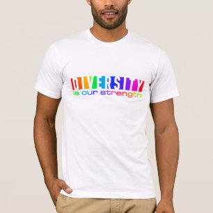 Diversity-Shirt - wählen Sie Art u. Farbe T-Shirt
