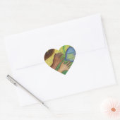 Diversity-Sticker für Stifte für die Kunst im Herz Herz-Aufkleber (Umschlag)