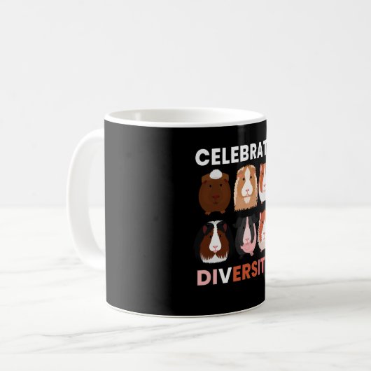 Diversity Süße Kaffeetasse (Vorderseite Links)