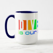 Diversity Tasse - wählen Sie Stil & Farbe (Links)