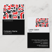 Diversity und Gleichförmigkeit 04 Visitenkarte (Vorne/Hinten)