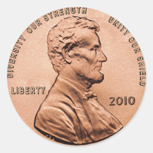 Diversity unsere Stärke Einheit unser Schild Runder Aufkleber