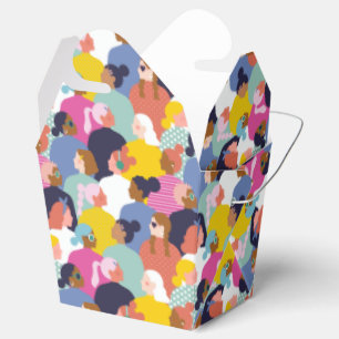 Diversity von Frauen - Frauen verschiedener Rassen Geschenkschachtel