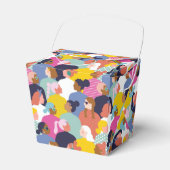 Diversity von Frauen - Frauen verschiedener Rassen Geschenkschachtel (Vorderseite)