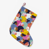 Diversity von Frauen - Frauen verschiedener Rassen Kleiner Weihnachtsstrumpf (Vorderansicht (hängend))