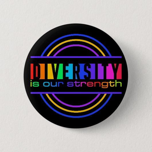 Diversityknopf Button (Vorderseite)