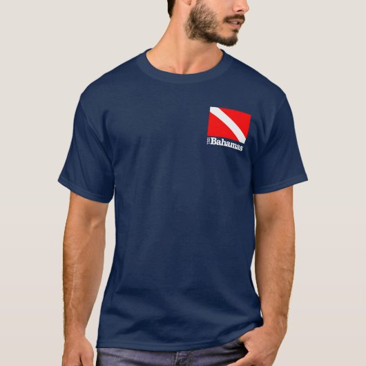 DIVETheBahamas T-Shirt (Vorderseite)