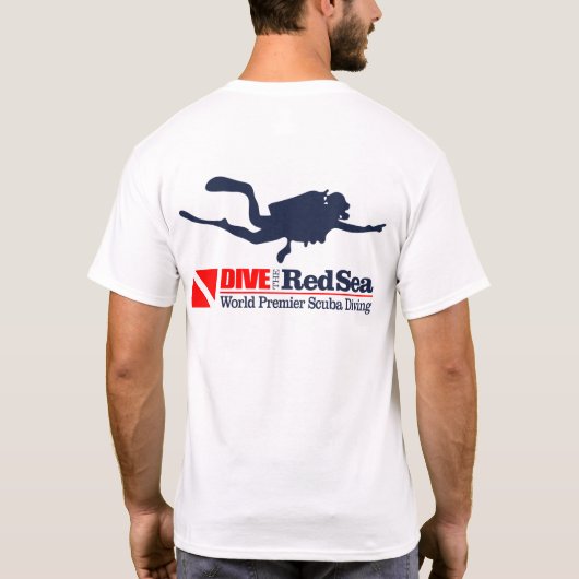 DIVETheRotes Meer T-Shirt (Rückseite)