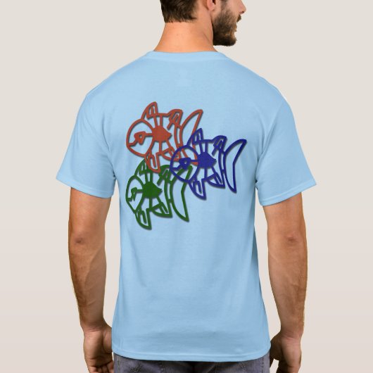 DiveVets "Stau-" T - Shirt (Rückseite)