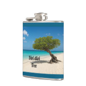 Divi-Divi-Baum Flachmann (Links)