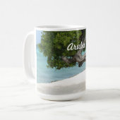Divi Divi Baum in Aruba-Tasse Kaffeetasse (Vorderseite Links)