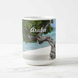 Divi Divi Baum in Aruba-Tasse Kaffeetasse