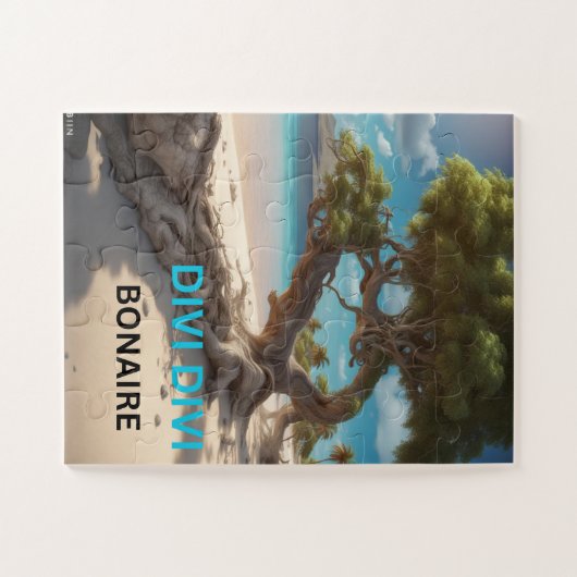 Divi divi bonaire puzzle (Horizontal)