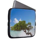 Divi Divi Tree, Eagle Beach, Aruba, Karibik Laptopschutzhülle (Vorne Rechts)