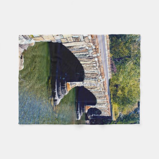 Divide Creek Bridge Fleecedecke (Vorderseite (Horizontal))
