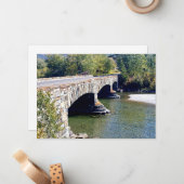 Divide Creek Bridge Mitteilungskarte (Vorderseite/Rückseite Beispiel)