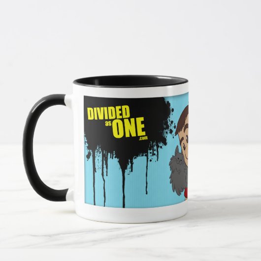 DIVIDEDasONE Charakter-Tasse Tasse (Links)