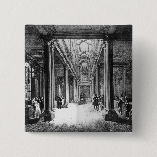 Dividende-Büro, Bank of England Button (Vorderseite)