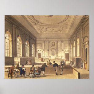 Dividende Hall am Südsee-Haus Poster