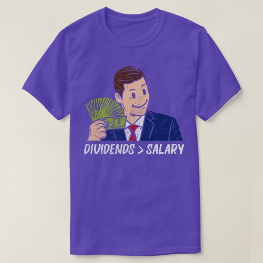 Dividendenausschüttungen T-Shirt (Design vorne)