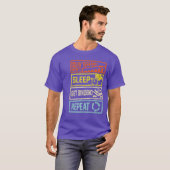 Dividendengeschäft mit sonnigen Aktien T-Shirt (Vorne ganz)