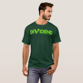 Dividendenhandelskapital Börsengeld T-Shirt (Vorne ganz)