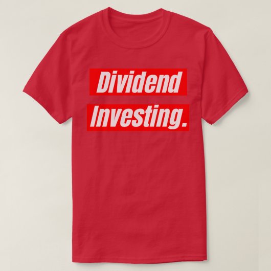 Dividendeninvestition T-Shirt (Design vorne)