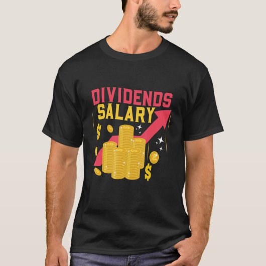 Dividendenzahlungen Börsenhändler T-Shirt (Vorderseite)