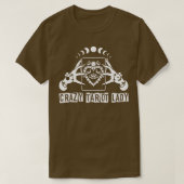 Divination Crazy Tarot Lady Crystal Ball Tarot Car T-Shirt (Design vorne)