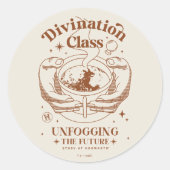 Divination-Klasse - Entfaltung der Zukunft Runder Aufkleber (Vorderseite)