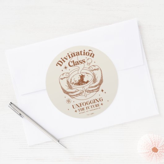 Divination-Klasse - Entfaltung der Zukunft Runder Aufkleber (Umschlag)