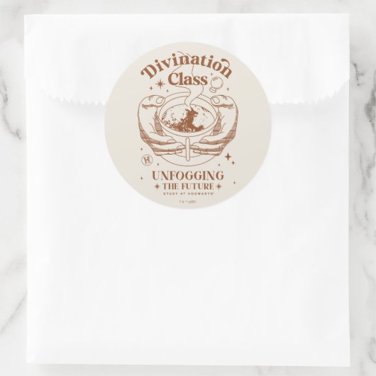 Divination-Klasse - Entfaltung der Zukunft Runder Aufkleber (Tasche)