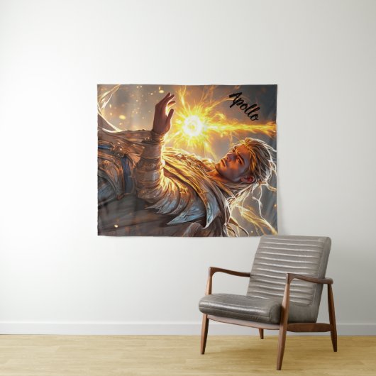 Divine Apollo Tapestry zum Zuhause Altar-Gebet Wandteppich (Beispiel (Horizontal))