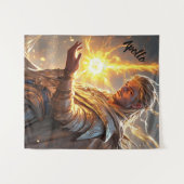 Divine Apollo Tapestry zum Zuhause Altar-Gebet Wandteppich (Vorderseite (Horizontal))